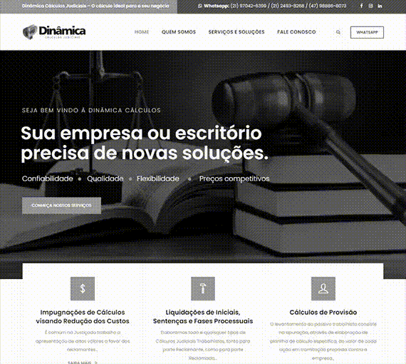 Site Institucional Premium